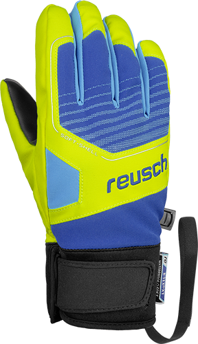 Reusch Torby R-TEX® XT Junior 4961210 4459 blue yellow front